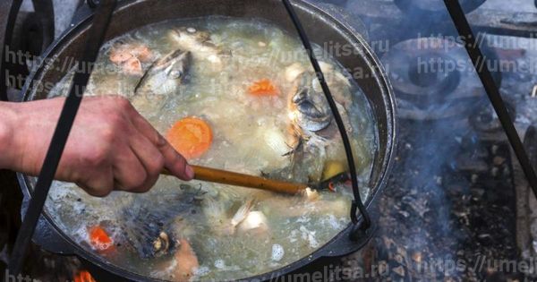 что приготовить в казане на костре