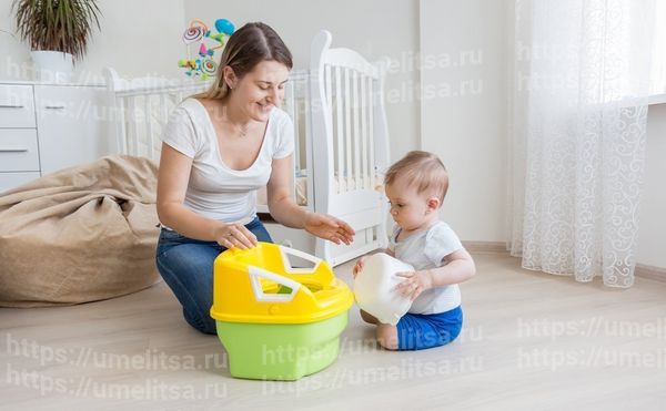 Как приучить ребенка к горшку: советы родителям