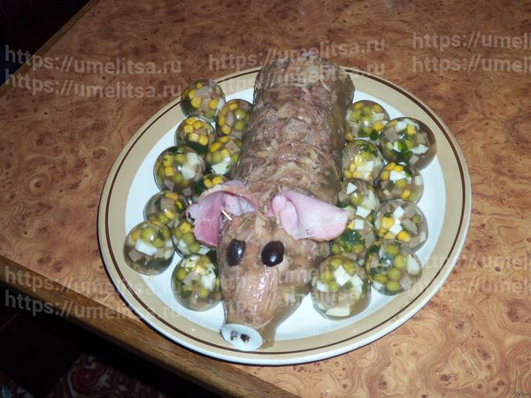 курица рулет в бутылке в домашних условиях