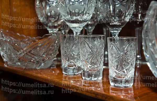 Магия стеклянной посуды
