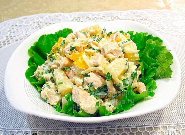 салат купеческий праздничный
