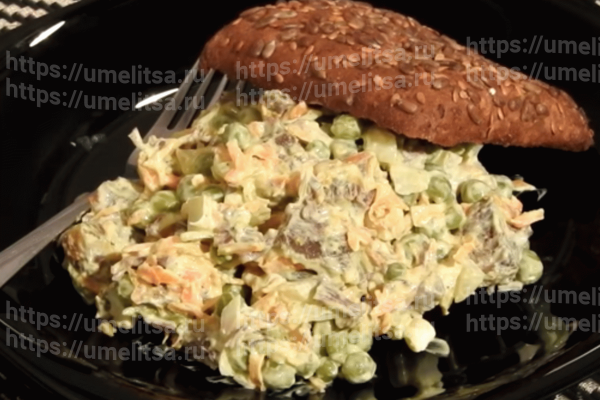 салат купеческий рецепт с говядиной