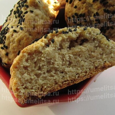 Песочное печенье с черным тмином