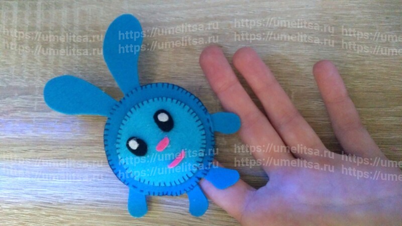 Пальчиковые игрушки из фетра Малышарики