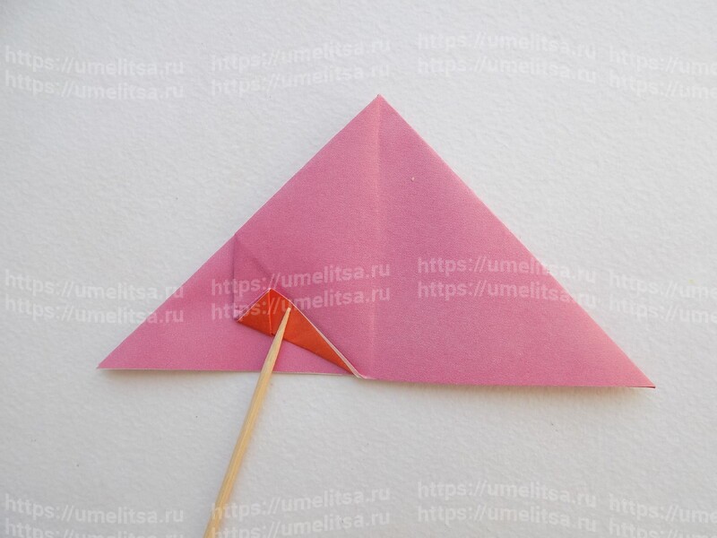 Как сделать мороженое из бумаги в технике оригами