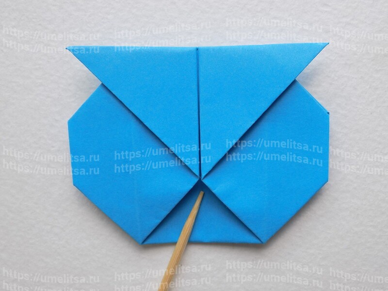 Как сделать сову из бумаги в технике оригами