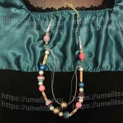 Делаем бусы своими руками. Мастер-класс с пошаговыми фото.