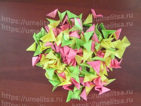 Модульное оригами Бабочка