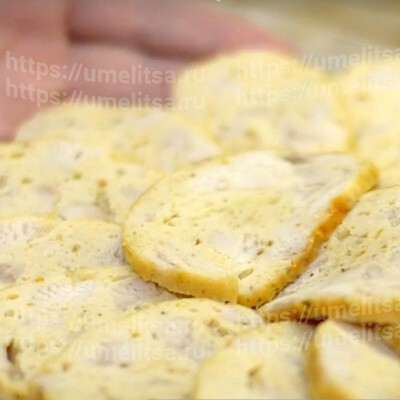 Куриная ветчина в духовке