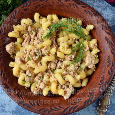 Макароны по-флотски