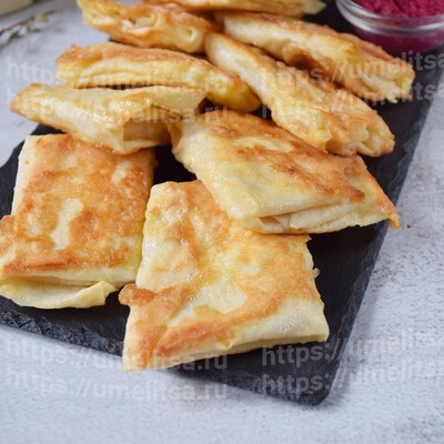 Лаваш с яйцом и сыром