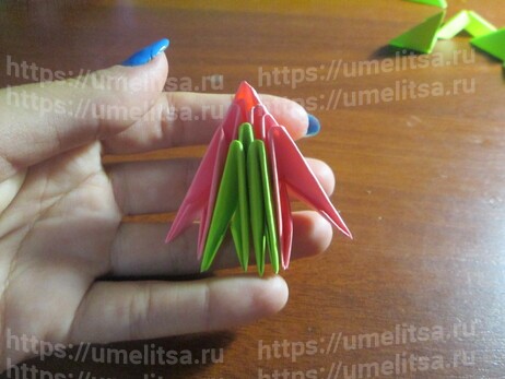 Модульное оригами бабочка