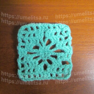 Фантазийный узор крючком