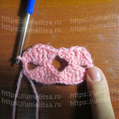 Узор крючком для начинающих