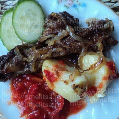 Жареные ребрышки свиные: быстро, просто, очень вкусно