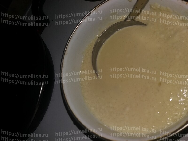 Рецепт приготовления ванильных блинов