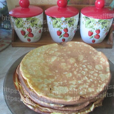 Блины на молоке