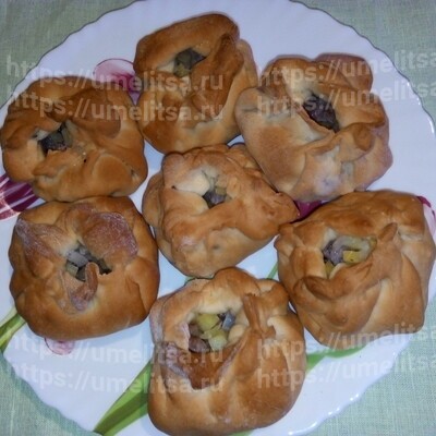 Мешочки с картошкой