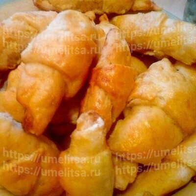 Рогалики на скорую руку