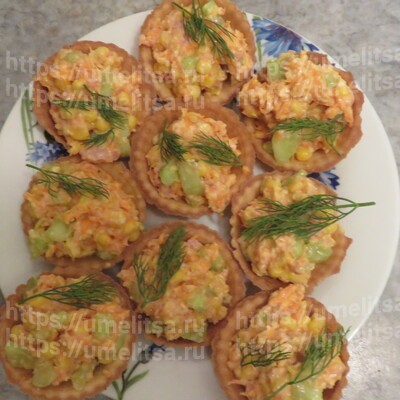 Заправка для тарталеток Нежная