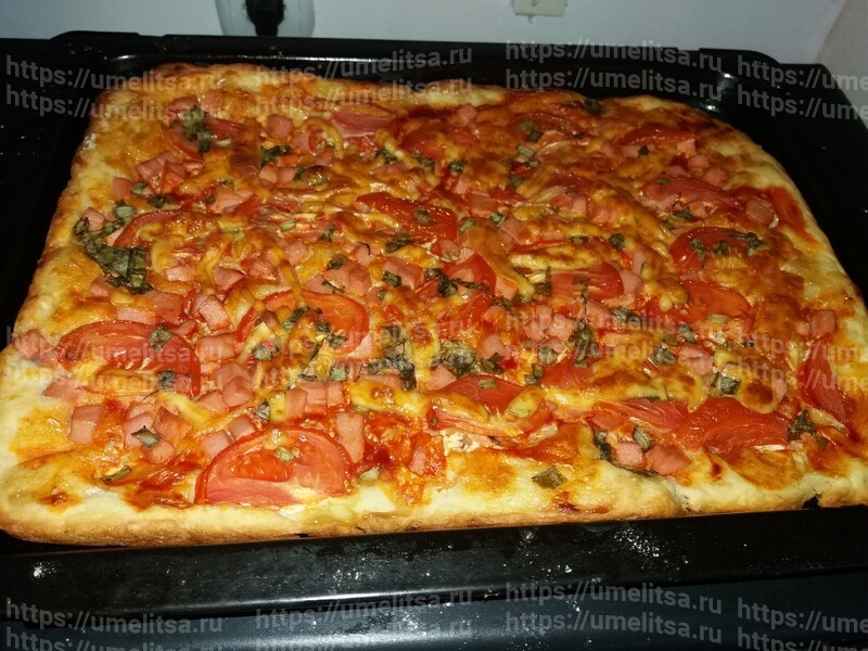 Рецепт приготовления пиццы