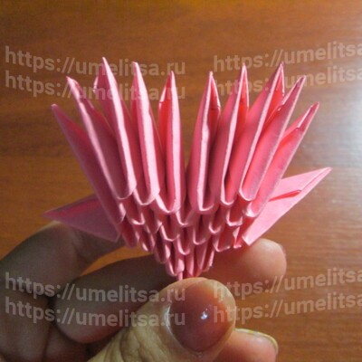 Модульное оригами для начинающих «Cердечко»