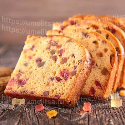 Бабушкин фруктовый кекс