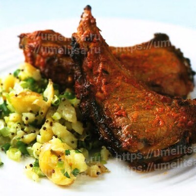 Баранина под жгучей 