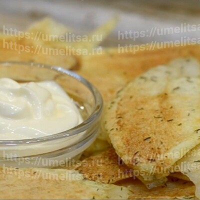 Чипсы в микроволновке