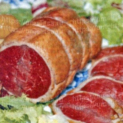 Копченая гусиная грудка