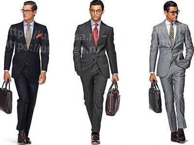 Как выбрать офисный мужской костюм