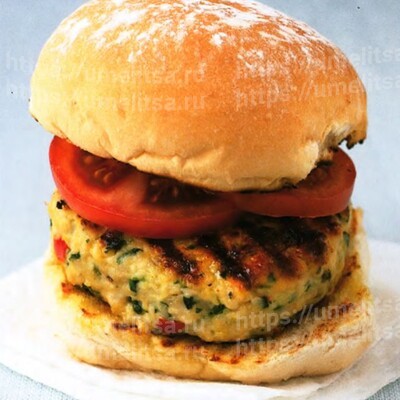 Куриные гамбургеры со жгучим перцем