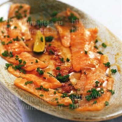 Маринование сырой рыбы