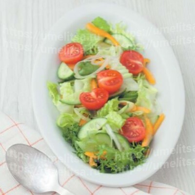 Микс салатный с помидорами черри