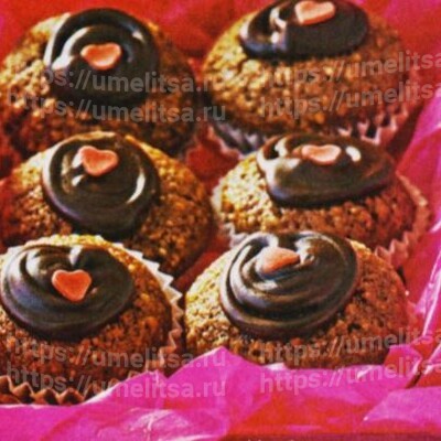 Мини-кексы с орехами и пряностями