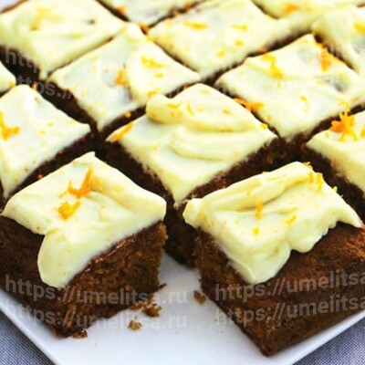 Морковный пряник