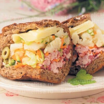 Панини с жардиньером по-итальянски