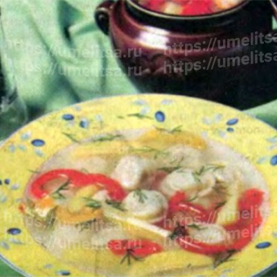 Пельменный супчик