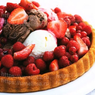 Пирог с ягодами