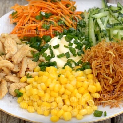 Салат «Эдельвейс»