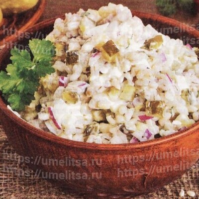 Салат с курицей