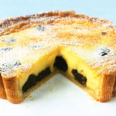 Торт с черносливом и коньяком