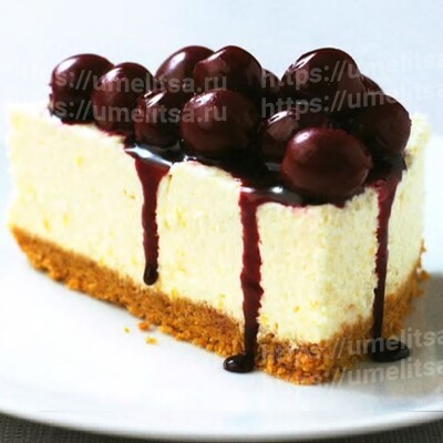 Вишневый чизкейк