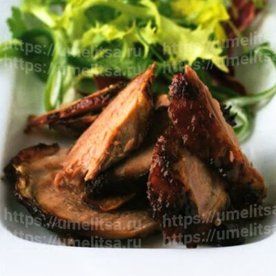 Хрустящая утка чашау