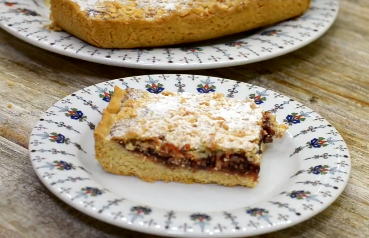 Пирог с вареньем