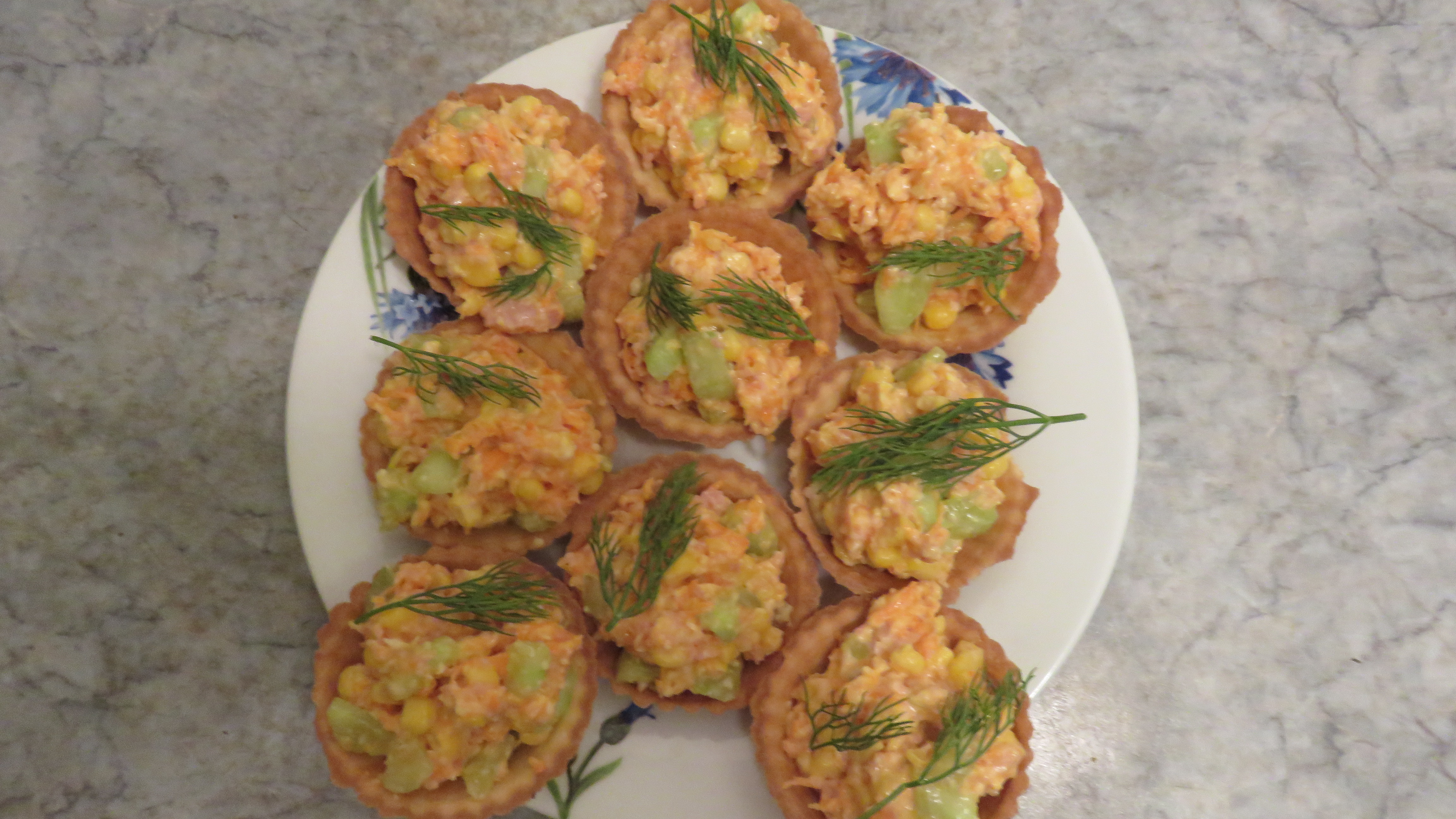 Заправка для тарталеток Нежная