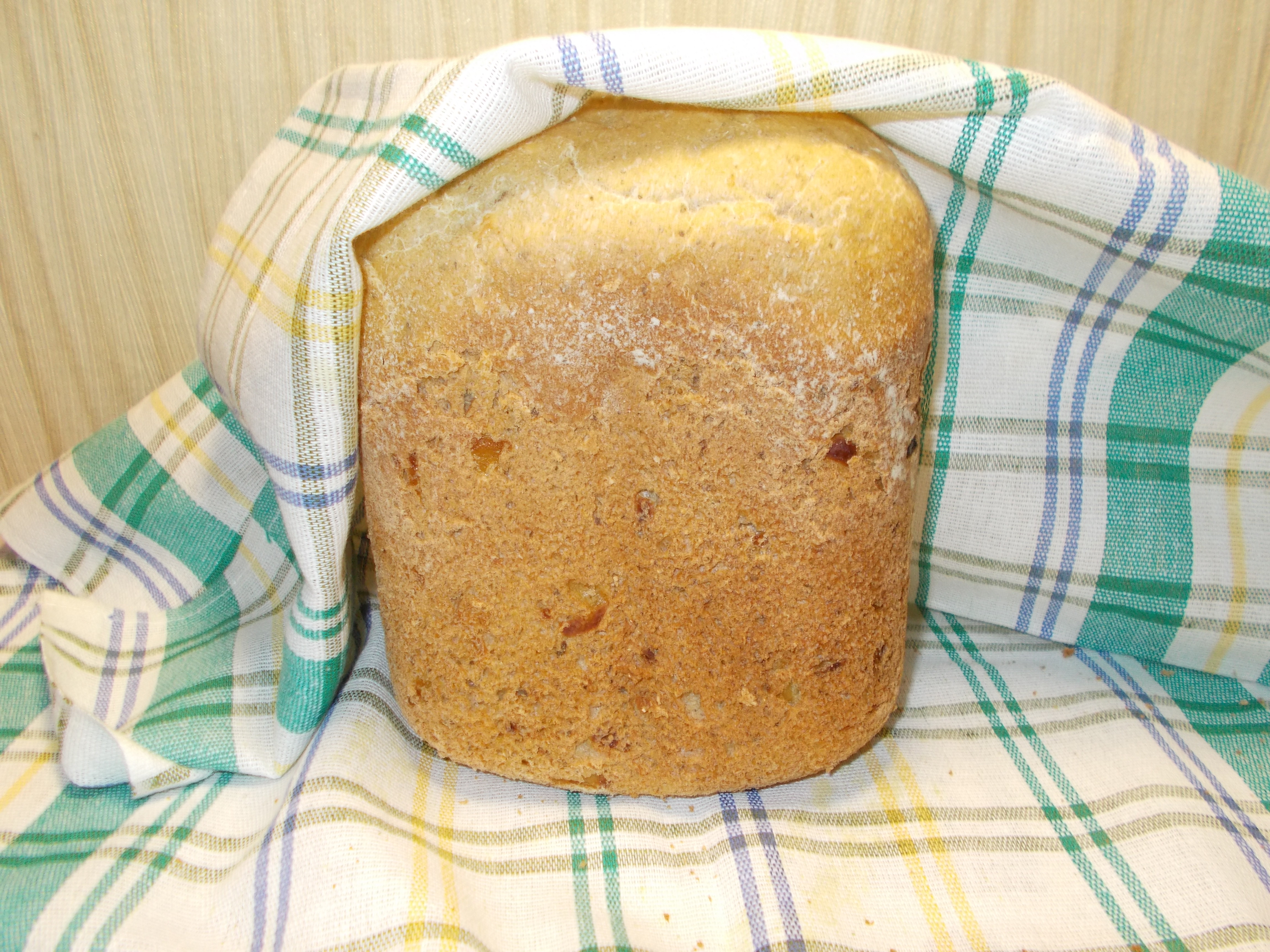 Хлеб на ржаной закваске с луком