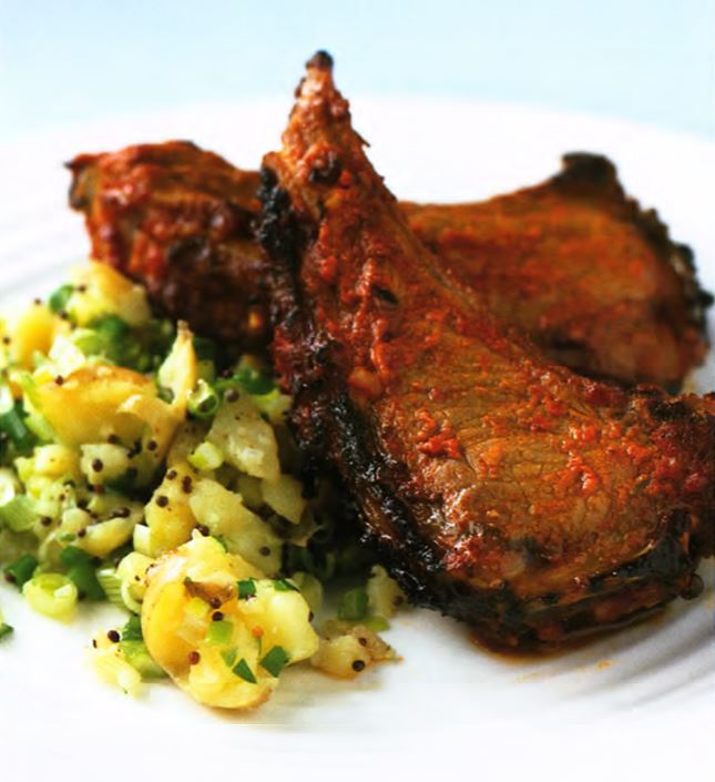 Баранина под жгучей 