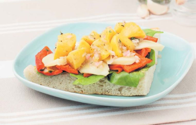 Фокачча с овощами