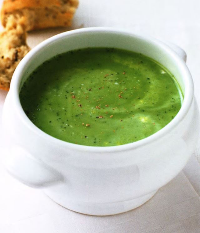 Гороховый суп с мятой